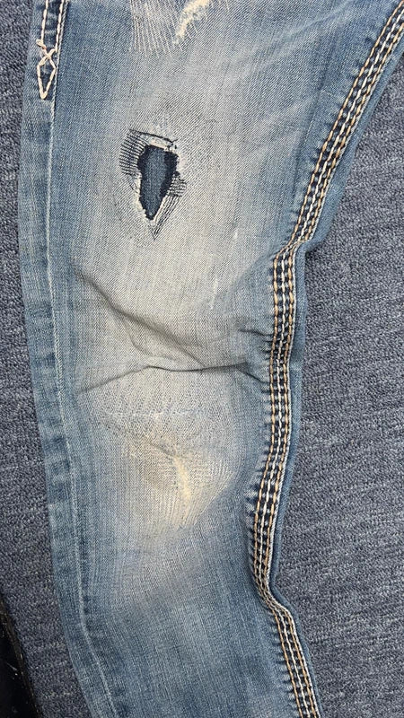 Rock Revival Jeans W26 Heidi S Y2K Distressed Bootcut Low Rise Ripped Vintage
